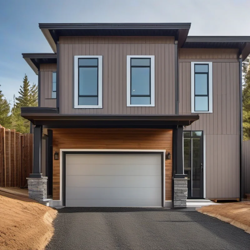 Aluminum siding installation project by Midwest Flip LLC