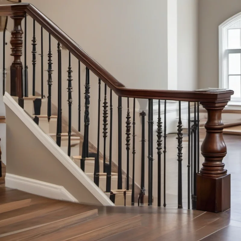 Baluster installation project by Midwest Flip LLC