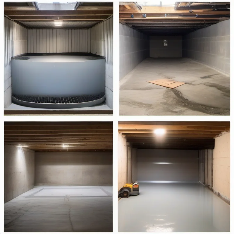 Basement waterproofing project by Midwest Flip LLC