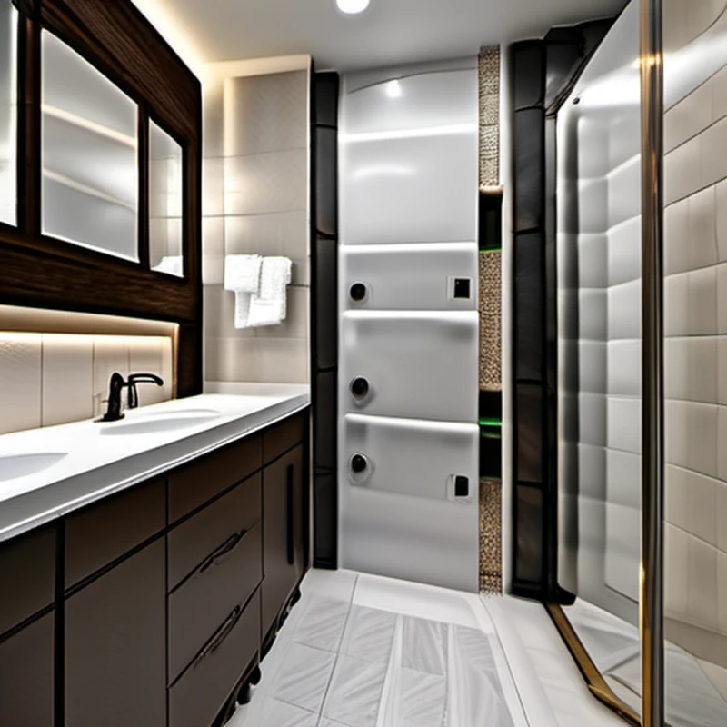 Bathroom tile work project by Midwest Flip LLC