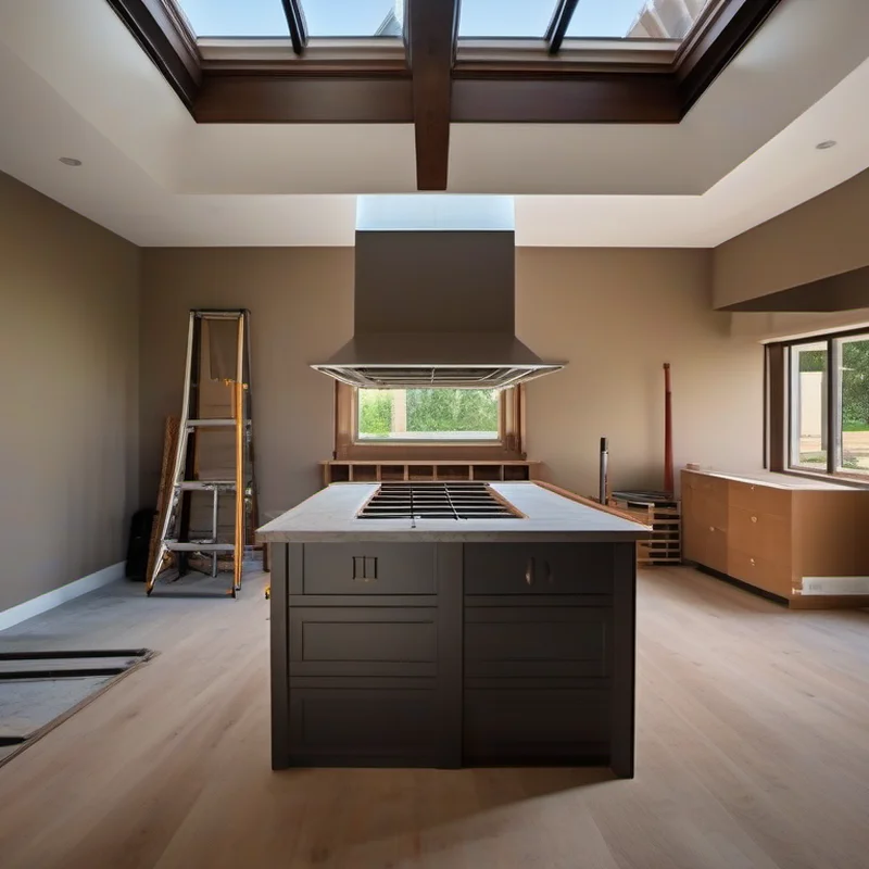 Built-in cabinetry project by Midwest Flip LLC