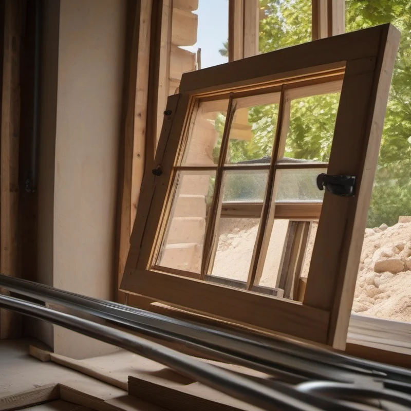 Casement window installation project by Midwest Flip LLC