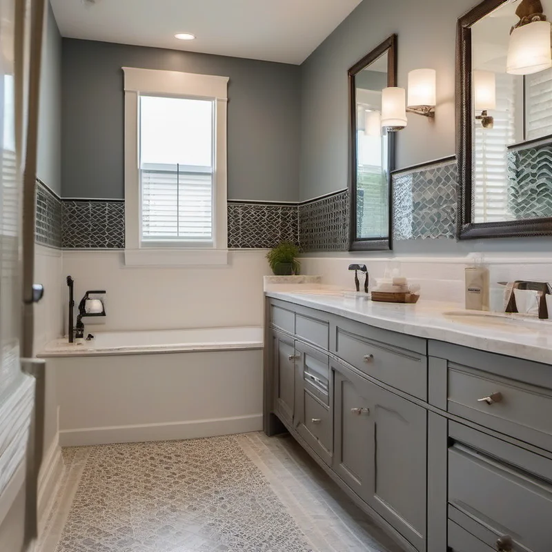 Complete bathroom renovation project by Midwest Flip LLC