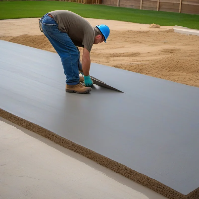Concrete flatwork installation project by Midwest Flip LLC