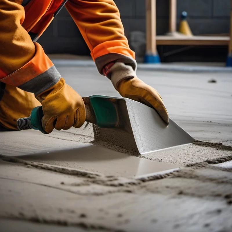 Concrete slab on grade installation project by Midwest Flip LLC