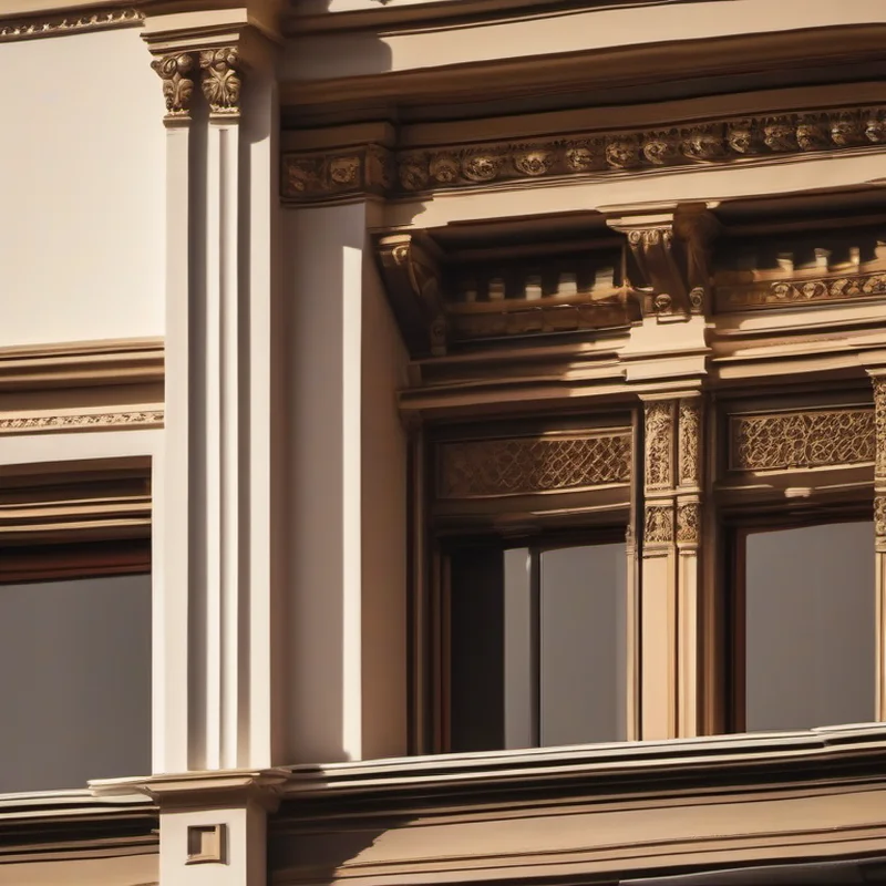 Cornice construction project by Midwest Flip LLC