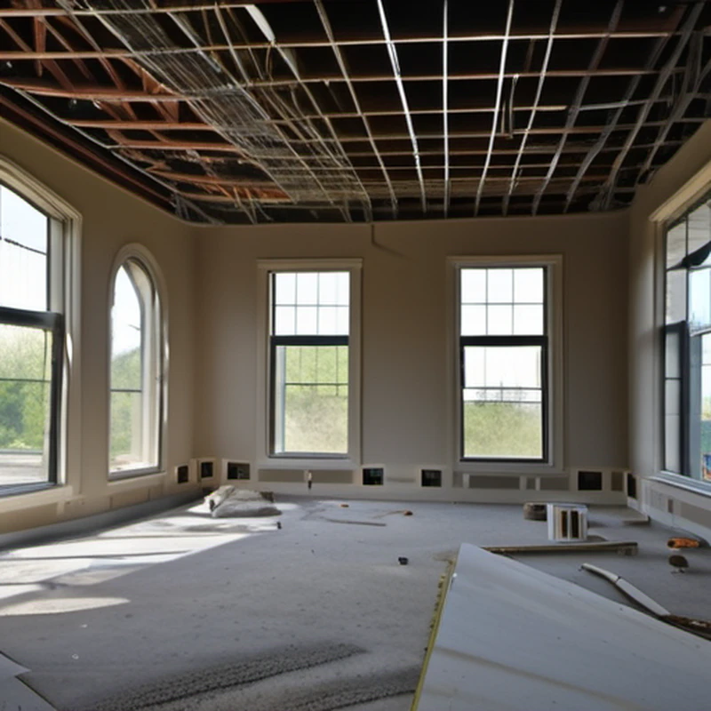 Damaged material replacement project by Midwest Flip LLC