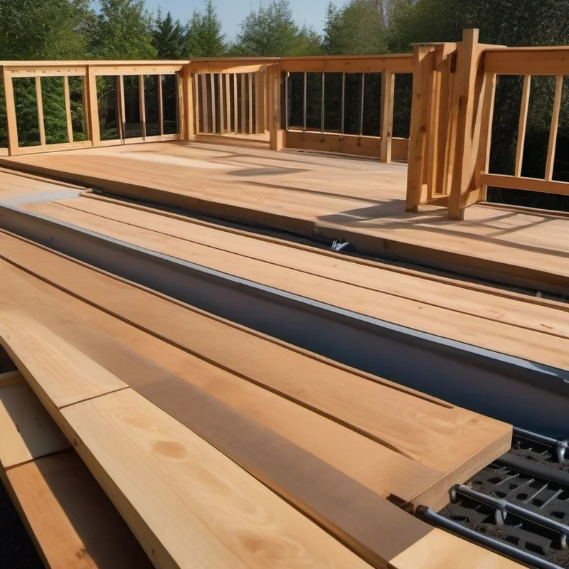 Deck construction project by Midwest Flip LLC