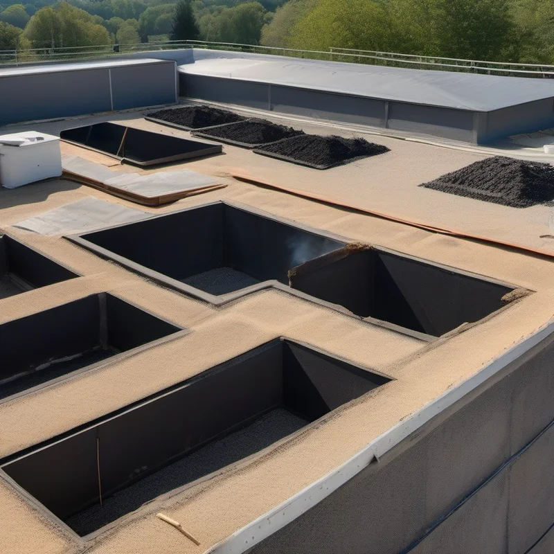 Flat roof installation project by Midwest Flip LLC