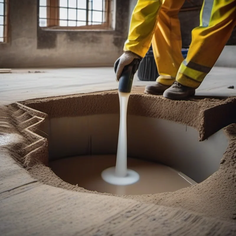 Floor leveling project by Midwest Flip LLC