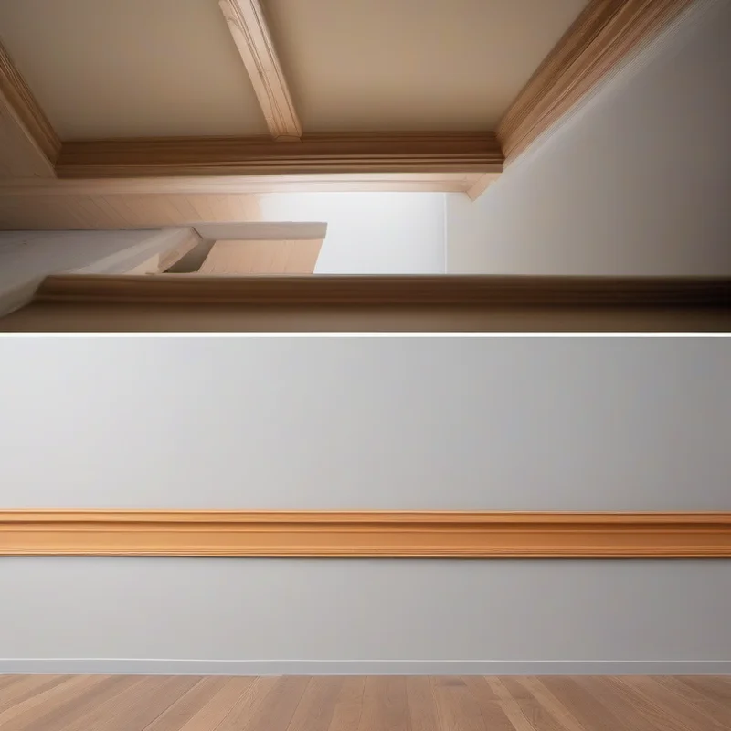 Interior trim installation project by Midwest Flip LLC