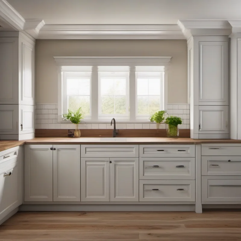 Kitchen cabinet installation project by Midwest Flip LLC