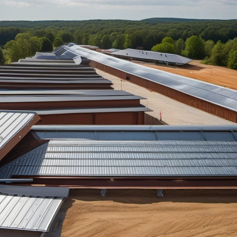 Metal roofing installation project by Midwest Flip LLC