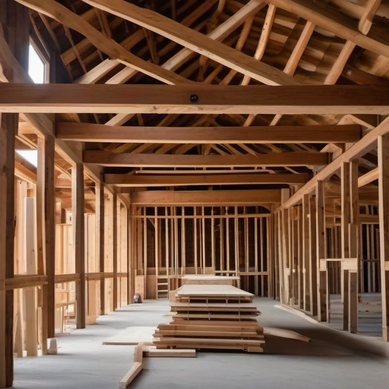 Post and beam construction project by Midwest Flip LLC