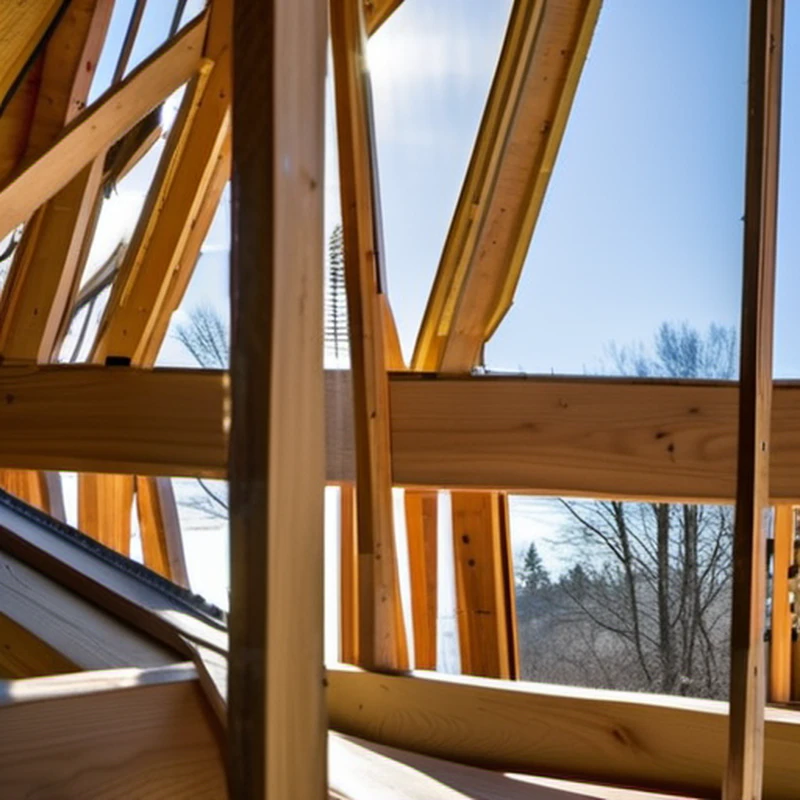 Rafter repair project by Midwest Flip LLC