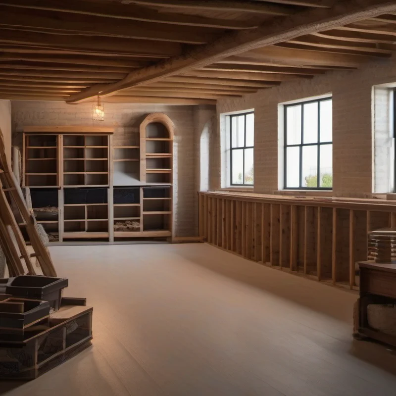 Recreation room construction project by Midwest Flip LLC