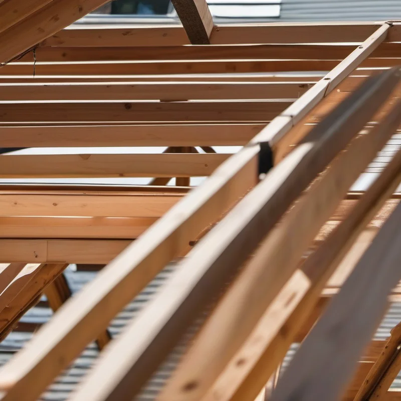 Roof framing services project by Midwest Flip LLC