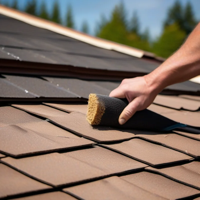 Roof repair project by Midwest Flip LLC