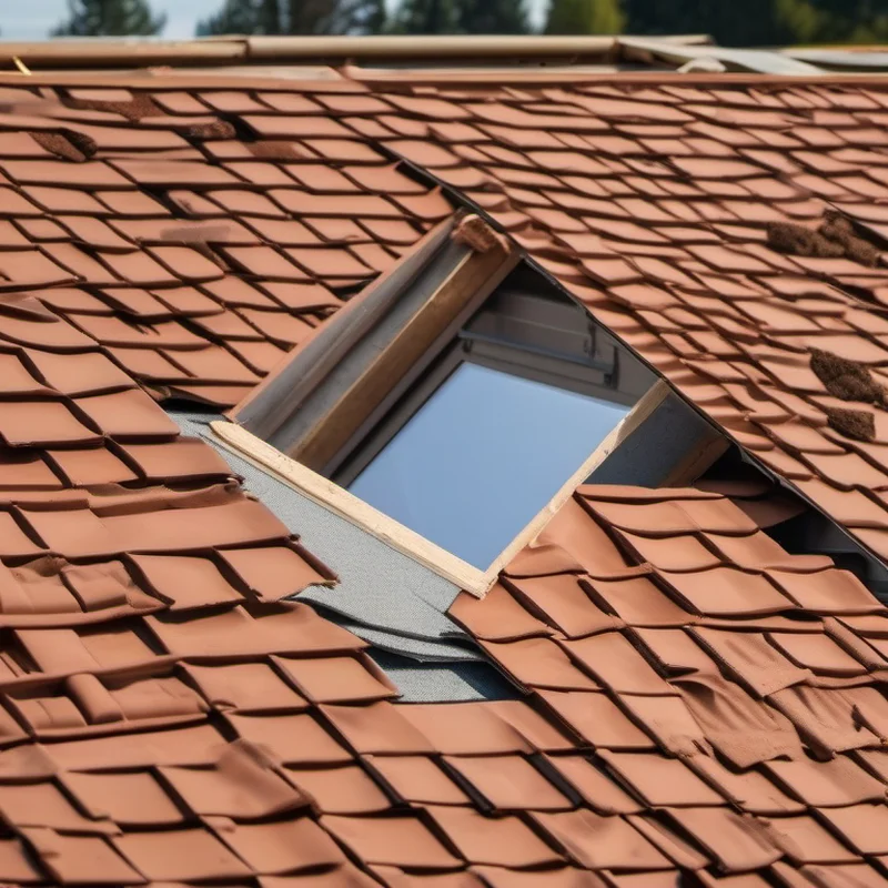 Roof replacement project by Midwest Flip LLC