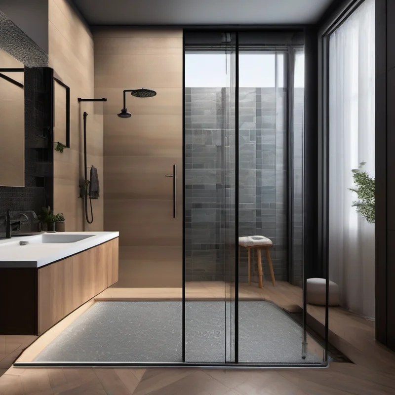 Shower installation project by Midwest Flip LLC