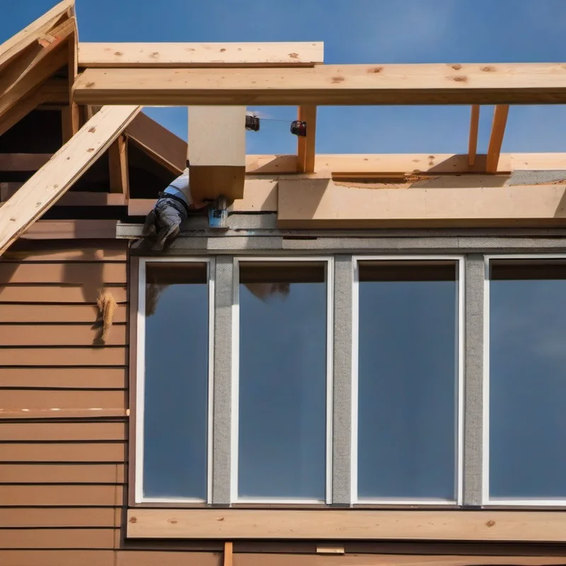 Siding repair and replacement project by Midwest Flip LLC