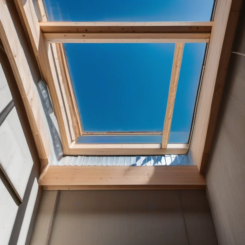 Skylight installation project by Midwest Flip LLC