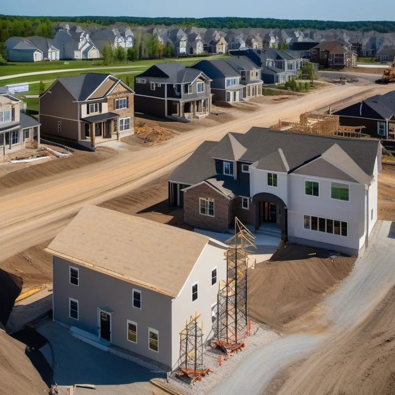 Spec home construction project by Midwest Flip LLC