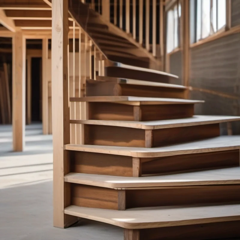 Stair construction and installation project by Midwest Flip LLC