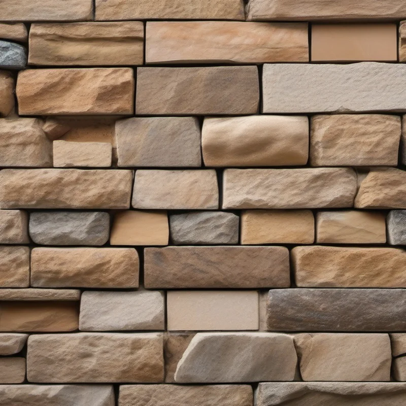 Stone veneer installation project by Midwest Flip LLC