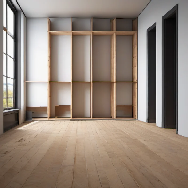 Subfloor installation and repair project by Midwest Flip LLC