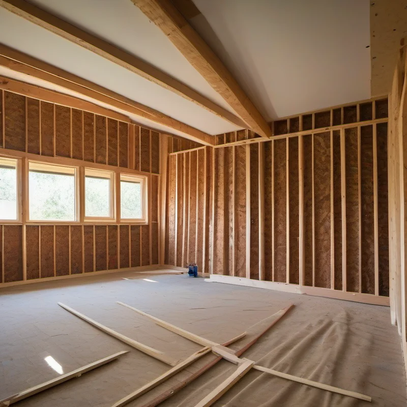 Subflooring installation project by Midwest Flip LLC
