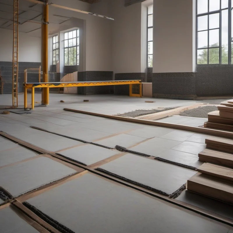 Tile flooring installation project by Midwest Flip LLC