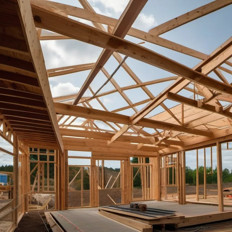 Truss installation (roof and floor) project by Midwest Flip LLC