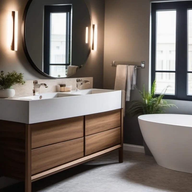 Vanity installation project by Midwest Flip LLC