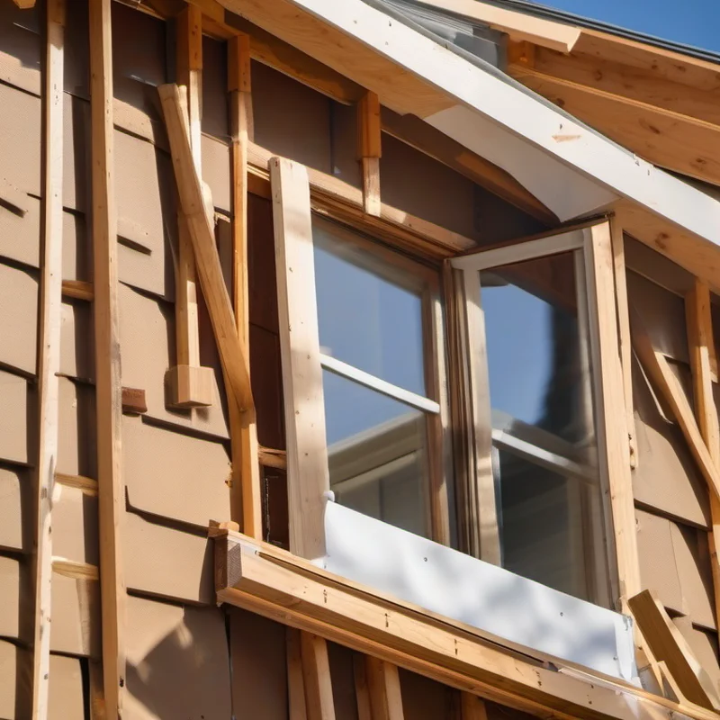 Vinyl siding installation project by Midwest Flip LLC