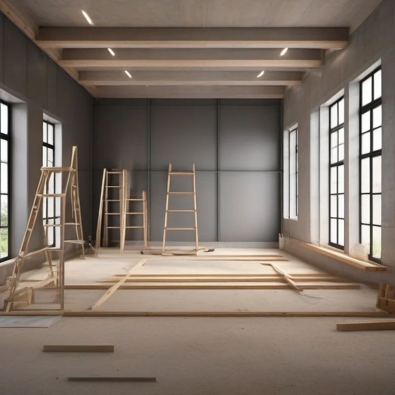 Wall covering installation project by Midwest Flip LLC
