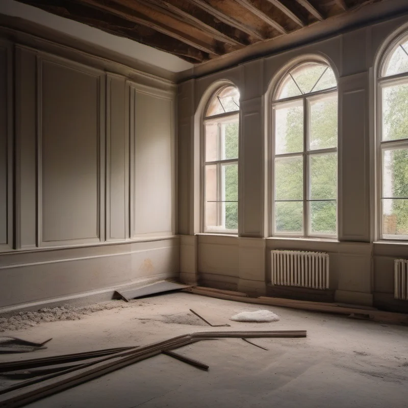 Wallpaper removal project by Midwest Flip LLC