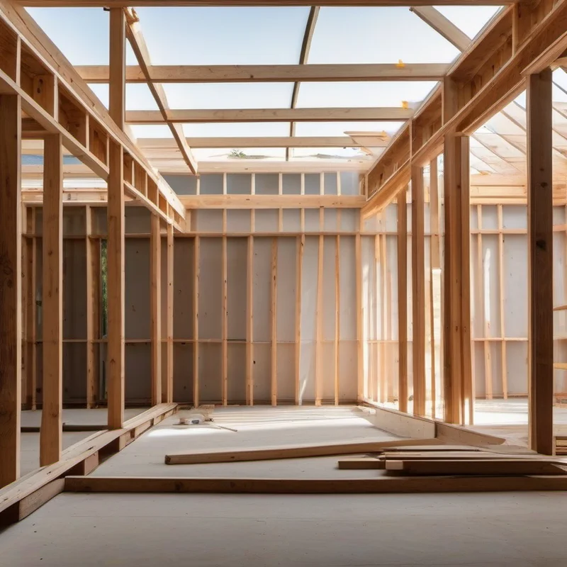Wood frame construction project by Midwest Flip LLC