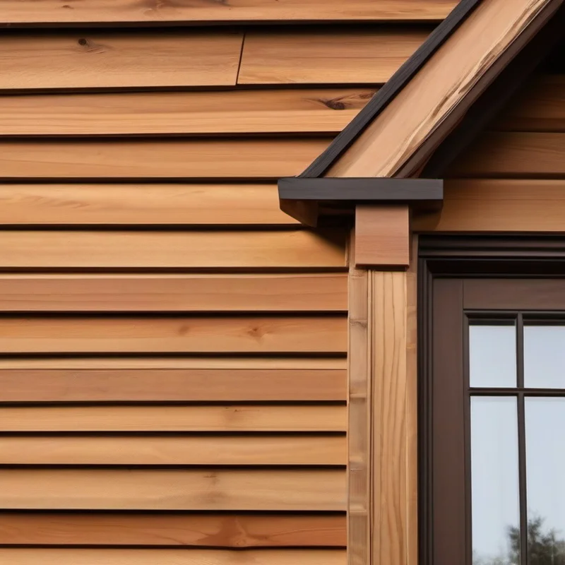 Wood siding installation project by Midwest Flip LLC