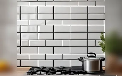 Backsplash installation