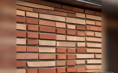 Brick siding installation