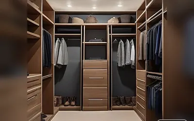 Closet system installation