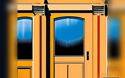 Door replacement for energy efficiency