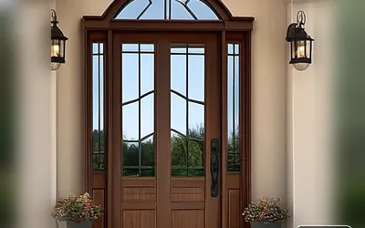 Entry door installation