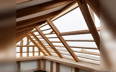 Gable roof construction