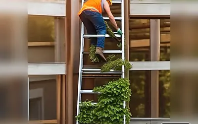 Gutter cleaning and maintenance