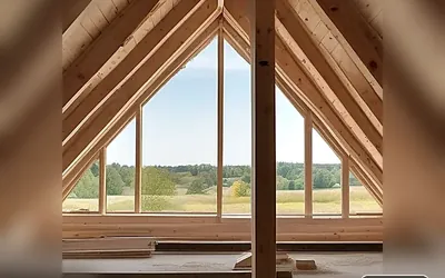 Knee wall construction