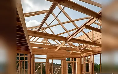 Truss installation (roof and floor)