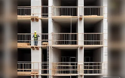 Two-family dwelling construction