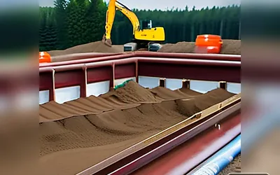 Underground utility trenching